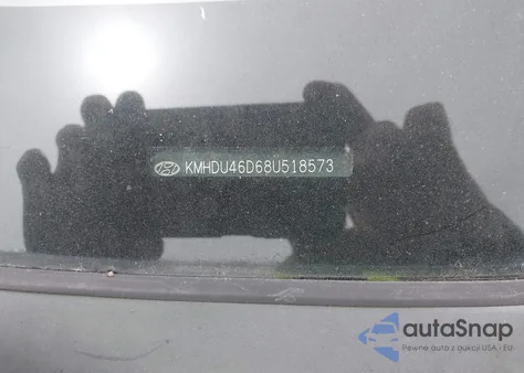 2008 Hyundai Elantra Gls/Se из США, поврежденный, VIN KMHDU46D68U518573